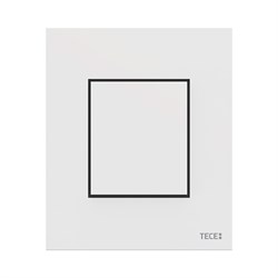 TECEnow Панель смыва для писсуара с картриджем, 104х124х5 мм,  белая - фото 131037