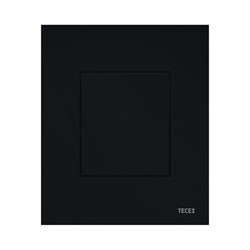 TECEnow Urinal. Панель смыва для писсуарас картириджем, 124х104х5 мм, черная - фото 131040