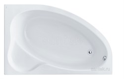 SANTEK Edera R 170х110 Ванна акриловая асимметричная, правая - фото 141244