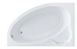 SANTEK Edera L 170х100 Ванна акриловая асимметричная, левая - фото 141283