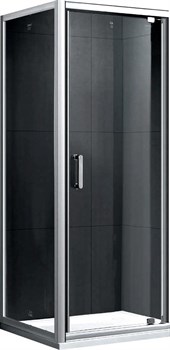 GEMY Sunny Bay 100x70 Душевой уголок, стекло  прозрачное 6 мм, профиль хром - фото 14307