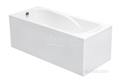 Ванна акриловая Roca Uno 170х75 прямоугольная белая ZRU9302870 - фото 143861