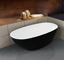 ESBANO Ванна акриловая отдельностоящая Sophia (black). Размер: 1700x850x560 - фото 152512