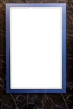 ARMADIART Зеркало Dolce Насыщенный синий 105x70см - фото 153801