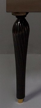 ARMADIART Ножки SPIRALE 35 см черные (пара) - фото 154322