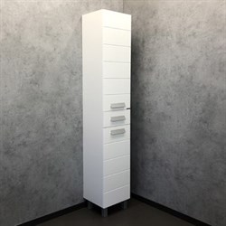 COMFORTY Шкаф-колонна "Модена М-35" белая матовая - фото 156366