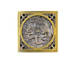 Bronze de Luxe Решетка «Дракон» для трапа  viega - фото 171791