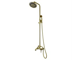 Bronze de Luxe Windsor Комплект одноручковый для ванны и душа (10124DF) - фото 172362