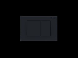 AQUATEK KDI-0000012 (001D) Панель смыва Черная матовая (клавиши квадрат) - фото 175365