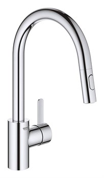 GROHE 31481001 Eurosmart Cosmopolitan Смеситель для кухни, высокий излив, хром GROHE-31481001 - фото 178613