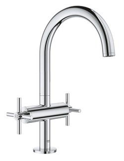 GROHE 21019003 Atrio Смеситель для раковины, на 1 отверстие, монтаж на раковину, 5,7 л/мин, хром (замена 20474000) - фото 179508