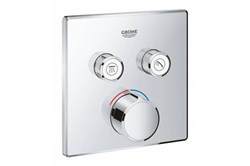 GROHE 29148000 Grohtherm SmartControl Внешняя часть смесителя на 2 выхода, хром GROHE-29148000 - фото 180072