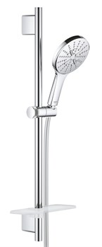 GROHE 26546000 Rainshower SmartActive 130 Душевой гарнитур III, душевая штанга 600 мм, шланг 1750 мм, хром GROHE-26546000 - фото 181318