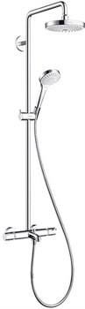 HANSGROHE Душевая стойка Hansgrohe Croma Select S 180 2jet Showerpipe 27351400 27351400 - фото 184153