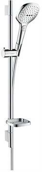 HANSGROHE Душевой гарнитур Hansgrohe Raindance Select 120 3jet 65 (хром/белый) 26620400 26620400 - фото 184332