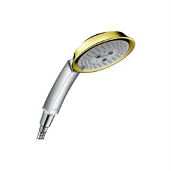 HANSGROHE Ручной душ Hansgrohe Raindance Classic 100 3jet 28548090, хром/под золото 28548090 - фото 184938