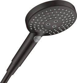 HANSGROHE Ручной душ Hansgrohe Raindance Select S , 12 см, 3 режима 26530670, чёрный матовый - фото 184994
