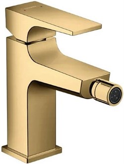 HANSGROHE Смеситель для биде со сливным клапан Push-Open Hansgrohe Metropol 32520990 золото 32520990 - фото 185387