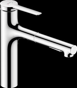 HANSGROHE Смеситель для кухни Hansgrohe Zesis M33 74801000 с вытяжным душем 74801000 - фото 185859