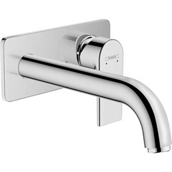 HANSGROHE Смеситель для раковины настенный излив 204 см Hansgrohe Vernis Shape 71578000 хром - фото 186405