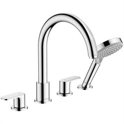 HANSGROHE Смеситель на край ванны Hansgrohe Vernis Blend 71456000 хром 71456000 - фото 186449