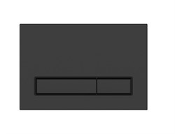 CERSANIT Кнопка BLICK для LINK PRO/VECTOR/LINK/HI-TEC пластик черный матовый - фото 206797