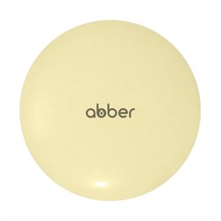 ABBER Накладка на слив для раковины  AC0014MY желтая матовая, керамика - фото 207245