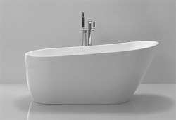 BELBAGNO Ванна акриловая без перелива BB62-1700-W0, отдельностоящая, размер 170х70 см, белая - фото 218800