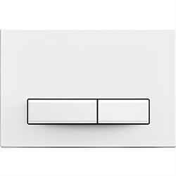 AQUATEK Панель смыва Slim Белая глянец (клавиши прямоугольные) KDI-0000021 - фото 218978