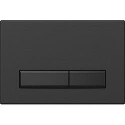 AQUATEK Панель смыва Slim Черная матовая (клавиши прямоугольные) KDI-0000025 - фото 218982
