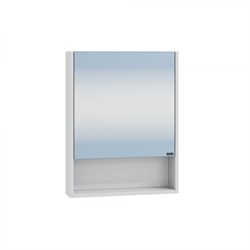 SANTA Зеркальный шкаф "Сити 50" универсальный, без подсветки - фото 223303