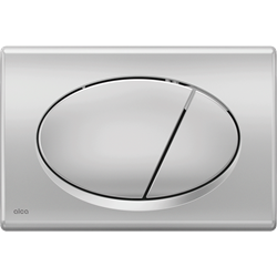 ALCA PLAST Кнопка управления для скрытых систем инсталляции, xром матовый - фото 226541