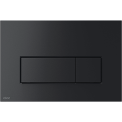 ALCA PLAST Кнопка управления для скрытых систем инсталляции, черный мат - фото 226567