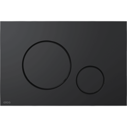 ALCA PLAST Кнопка управления для скрытых систем инсталляции, черный матовый - фото 226577