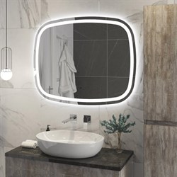 CEZARES Molveno Зеркало со встроенной подсветкой и датчиком движения, 12V, 220-240V, 1100x800x30 - фото 227745