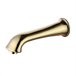 LEMARK Излив для ванны страиваемый, цвет золото - фото 229241