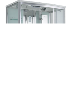 TIMO Comfort Душевая кабина прямоугольная, размер 140х88 см, профиль - хром / стекло - прозрачное, двери раздвижные - фото 232718