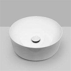 COMFORTY Раковина накладная круглая диаметр 40 см, цвет белый - фото 235019