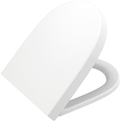 BELBAGNO Сиденье с металлическими креплениями, системой Soft close, цвет белый - фото 238394