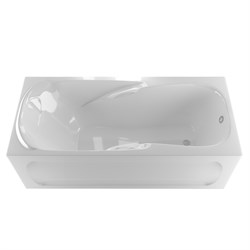 1MARKA Calypso Ванна прямоугольная пристенная размер 170х75 см, цвет белый - фото 238909