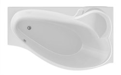 1MARKA Gracia Ванна асимметричная пристенная размер 170х100 см, цвет белый - фото 239041