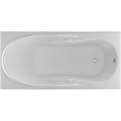 1MARKA Medea Ванна прямоугольная пристенная размер 150х70 см, цвет белый - фото 239107