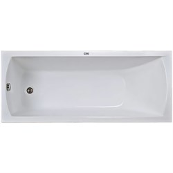 1MARKA Modern Ванна прямоугольная пристенная размер 190х80 см, цвет белый - фото 239189