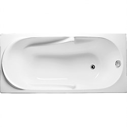 1MARKA Vita Ванна прямоугольная пристенная размер 150х70 см, цвет белый - фото 239263