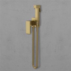 VINCEA Гигиенический душ VHFW-102BG из латуни, со смесителем, брашированное золото - фото 241288