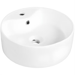 ESBANO Раковина накладная "BERYL" (white) диаметр 40 см - фото 243261