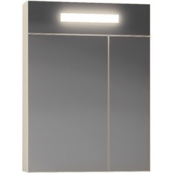 OPADIRIS Фреш Зеркальный шкафчик с подсветкой 60 см, белый - фото 243839