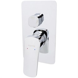 AQUATEK Вега Смеситель для ванны (внешняя и скрытая часть), хром AQ1046CR - фото 247614