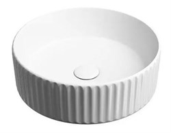 CERAMICA NOVA Element Умывальник чаша накладная круглая 360*360*115мм, белый - фото 250285