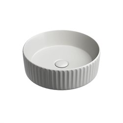 CERAMICA NOVA Element Умывальник чаша накладная круглая (цвет Серый Матовый) 360*360*115мм - фото 250334